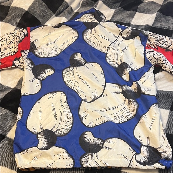 Adidas X Farm Rio Collab Bold Leaf Pattern Jacket size XS oversized fit - Picture 12 of 17